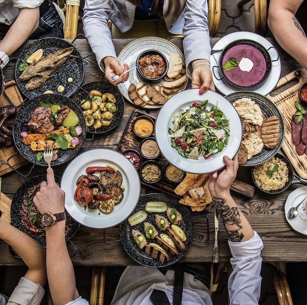 Georgian feast at DJIGIT